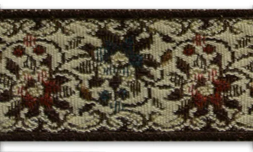 1 1/2" Floral Swag Woven Tapestry Jacquard Trim