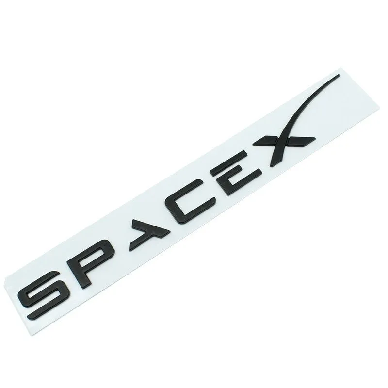 3D Metal Rear Trunk Sticker Emblem Sticker for Tesla Model 3/Y/S/X