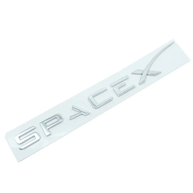 3D Metal Rear Trunk Sticker Emblem Sticker for Tesla Model 3/Y/S/X