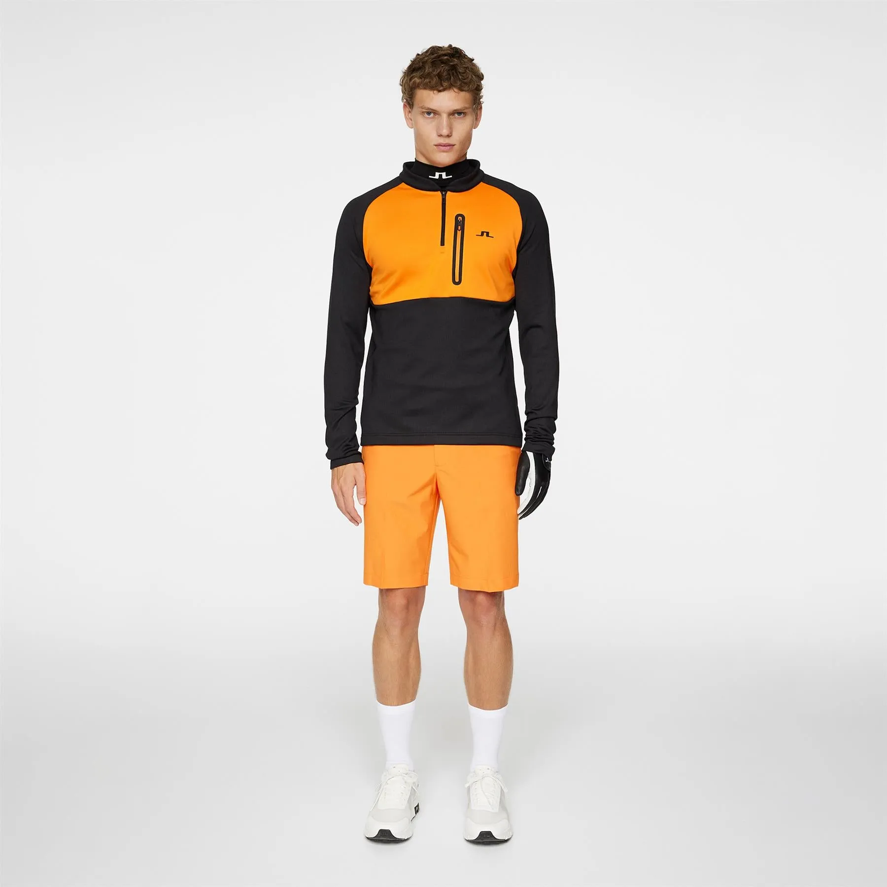 Adam Quarter Zip Mid Layer Black - AW24