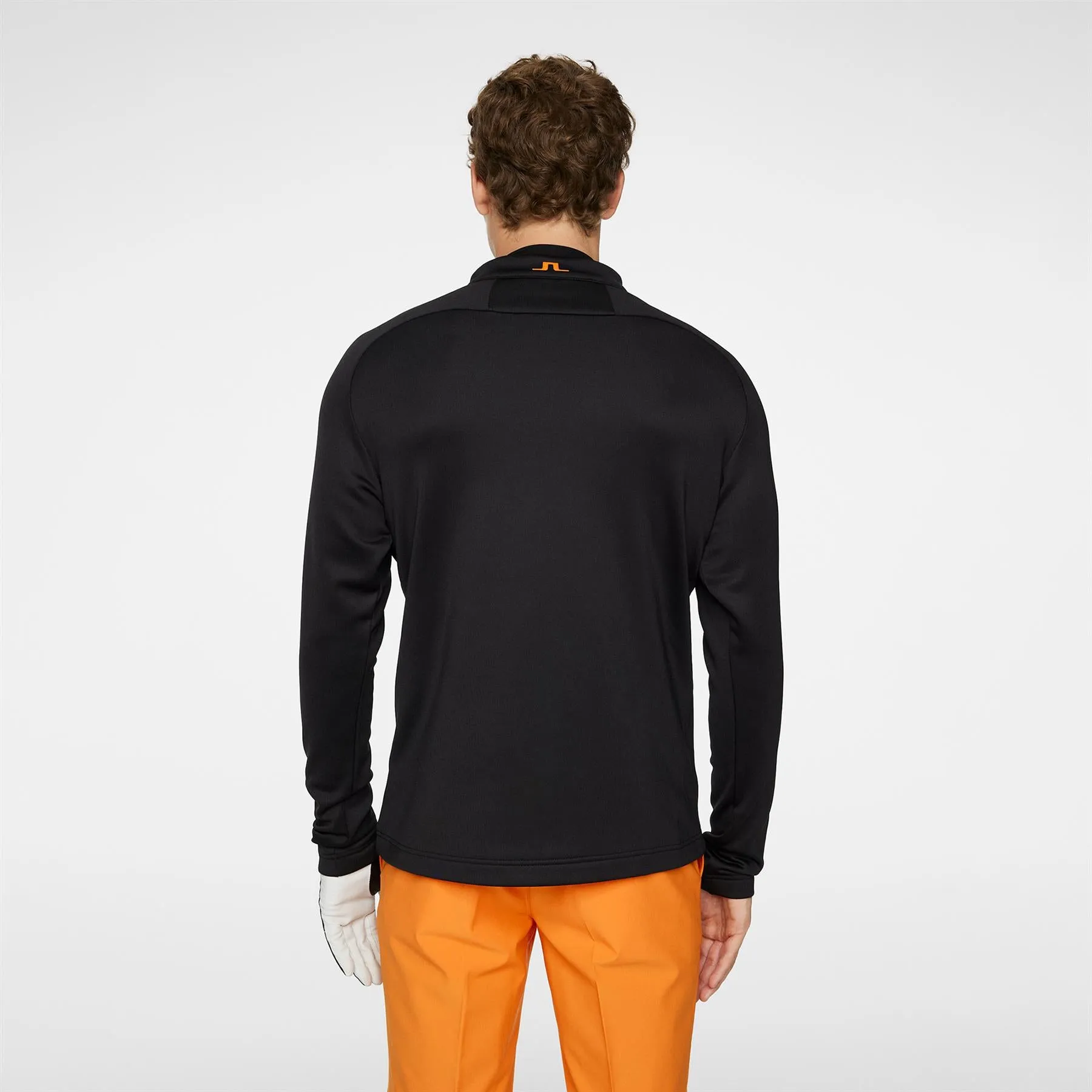 Adam Quarter Zip Mid Layer Black - AW24