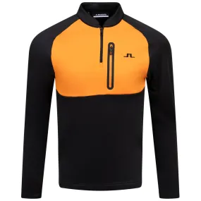 Adam Quarter Zip Mid Layer Black - AW24