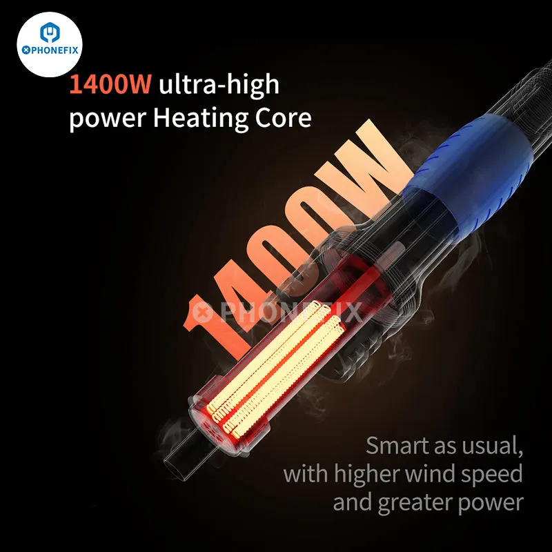 AiXun H312 1400W Smart Hot Air Gun Internet BGA Rework Station
