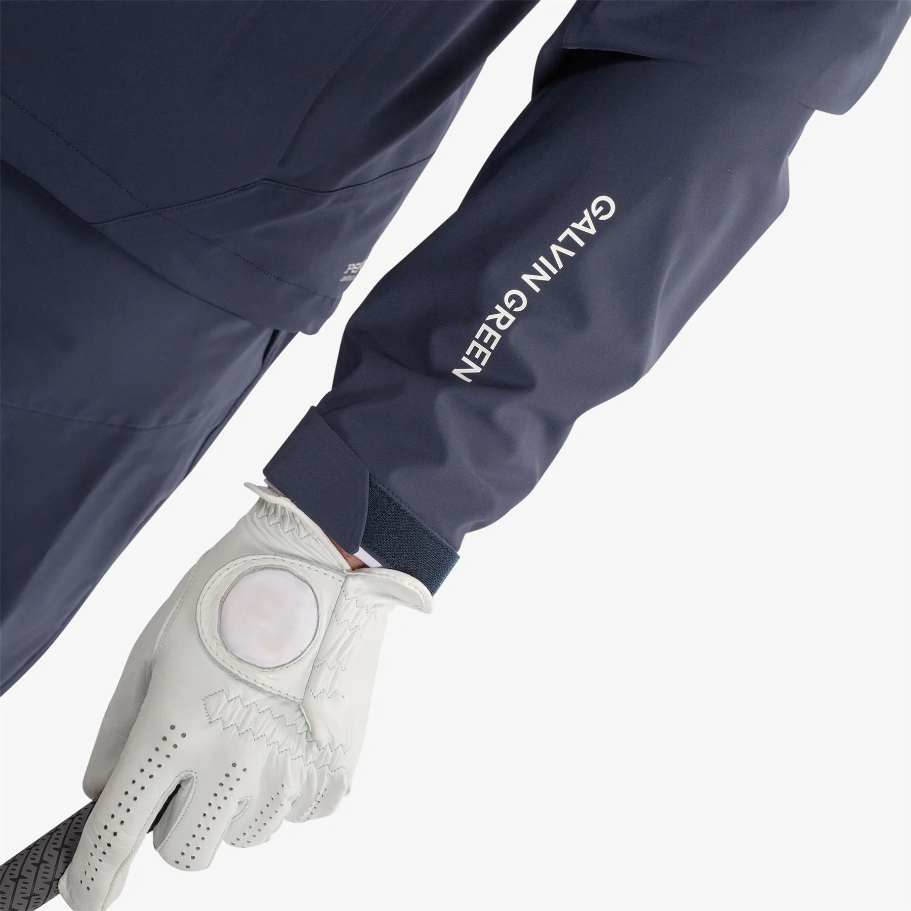 Ames PERTEX Waterproof Jacket Navy/White - AW24