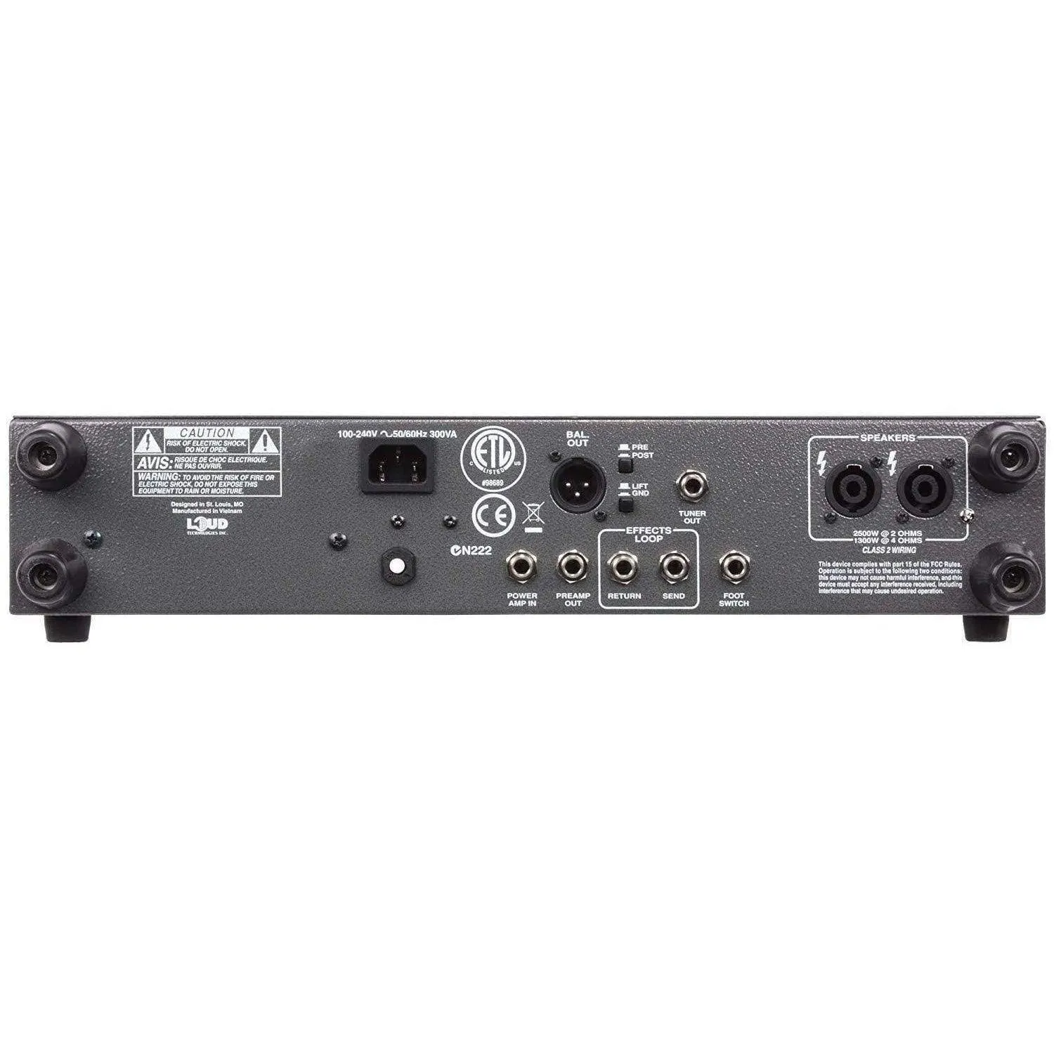 Ampeg SVT8-PRO 2500-Watt Bass Amp Head (Discontinued)
