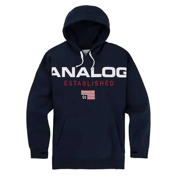 Analog 2019 Men's Crux Pullover Hoodie Mood Indigo