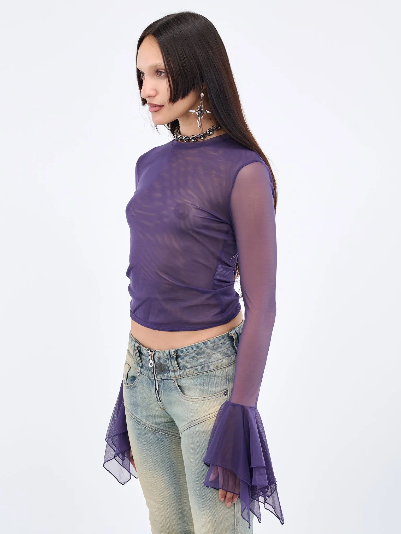 Angel Wings Tee (2T037A-N0772-WINE)