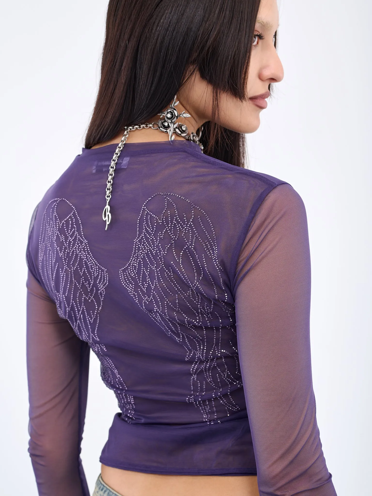 Angel Wings Tee (2T037A-N0772-WINE)