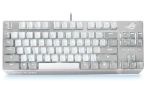 Asus ROG Strix Scope NX TKL Moonlight White Gaming Keyboard X809 (Switch: Blue | Red | Brown)