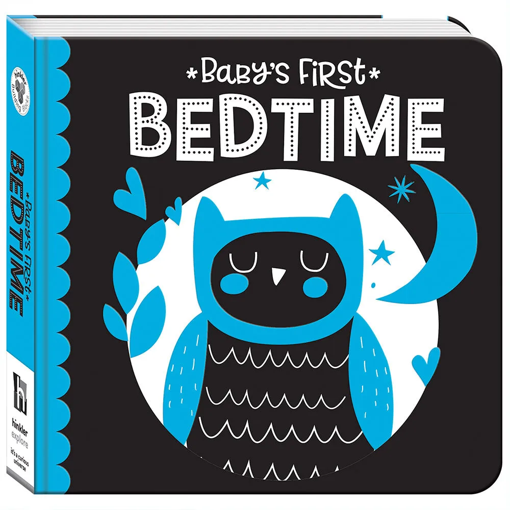Baby’s First High Contrast Neon Board Book | Bedtime