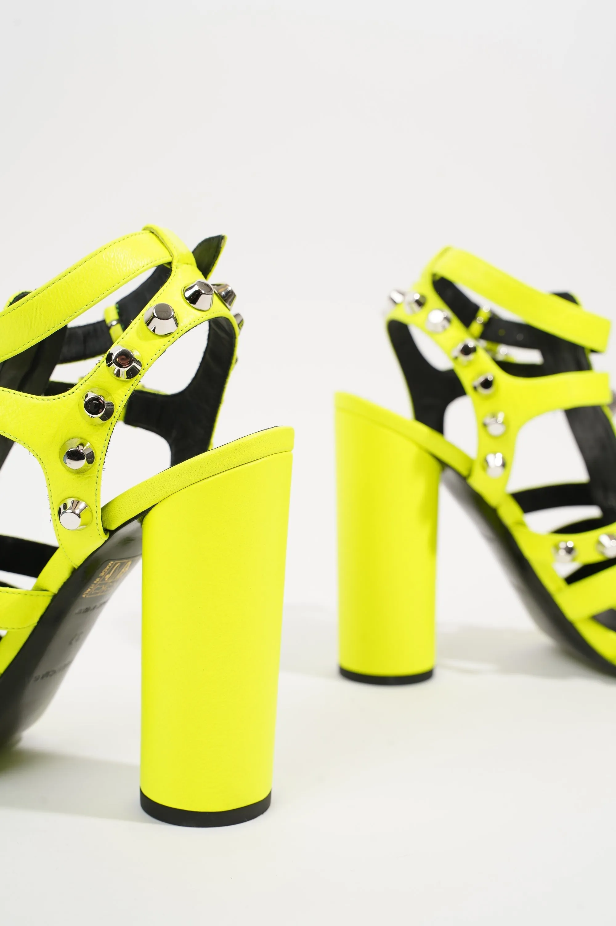 Balenciaga Womens Arena Heel Sandal EU 37 /  UK 4