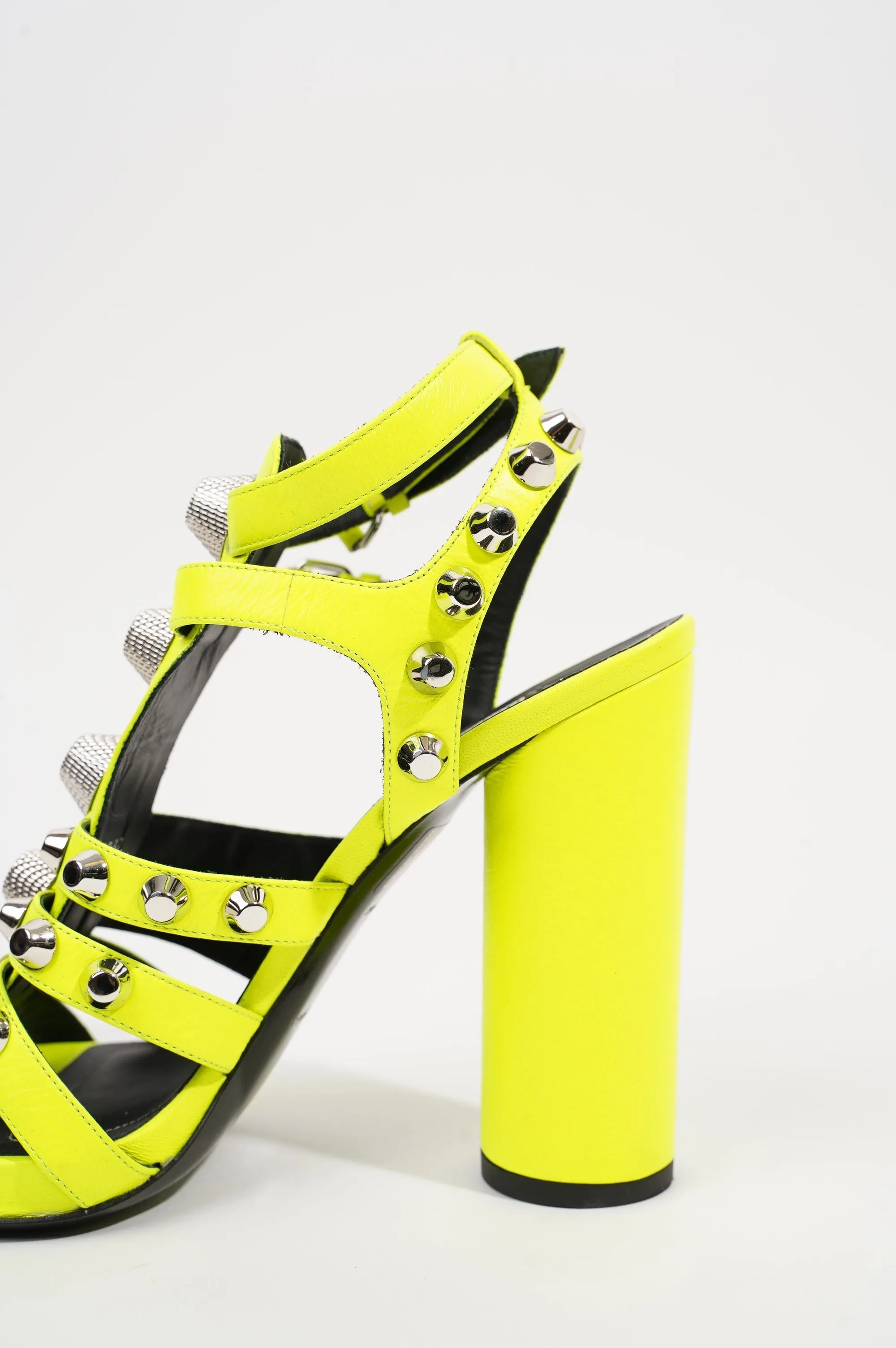 Balenciaga Womens Arena Heel Sandal EU 37 /  UK 4