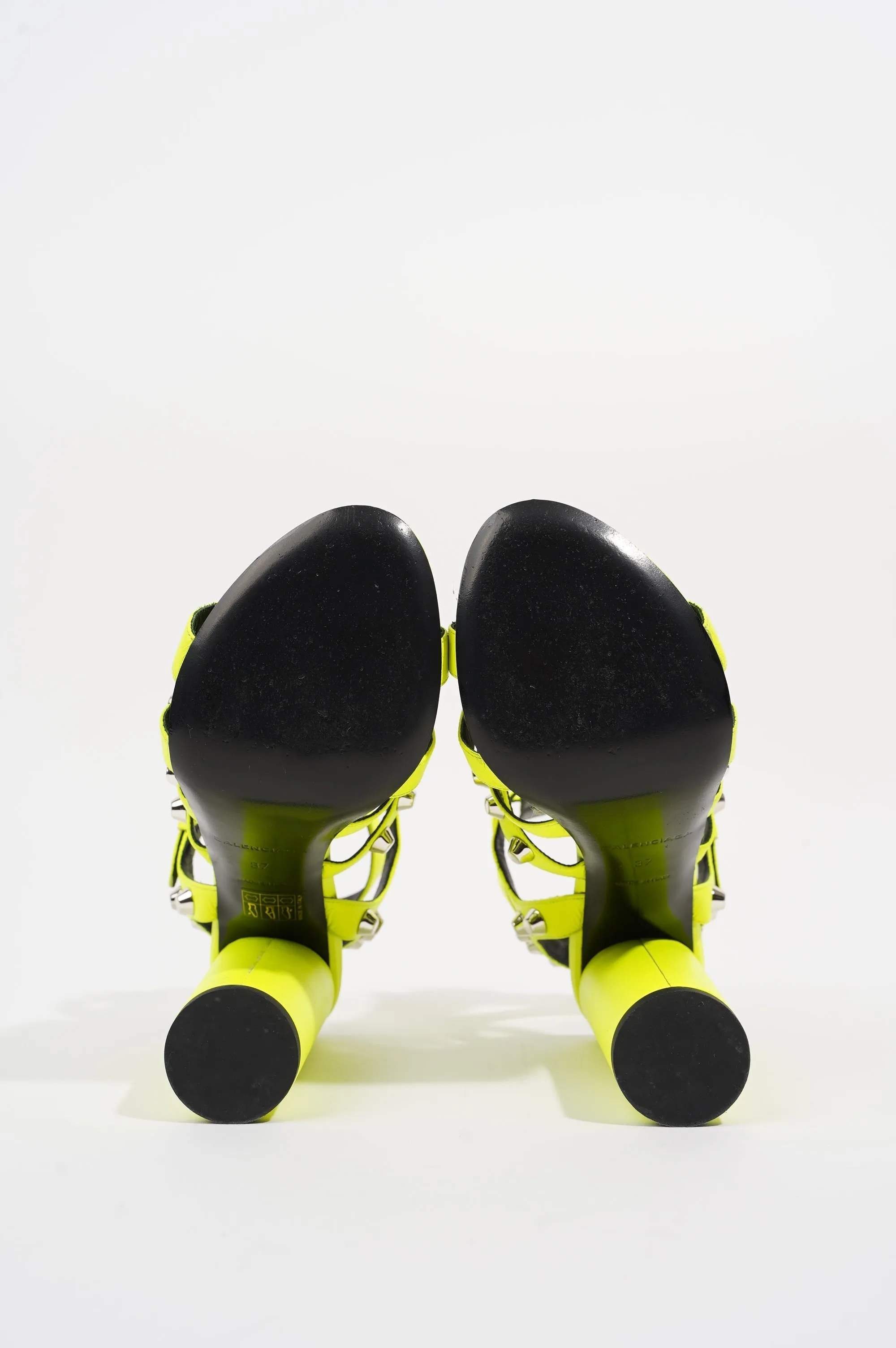 Balenciaga Womens Arena Heel Sandal EU 37 /  UK 4