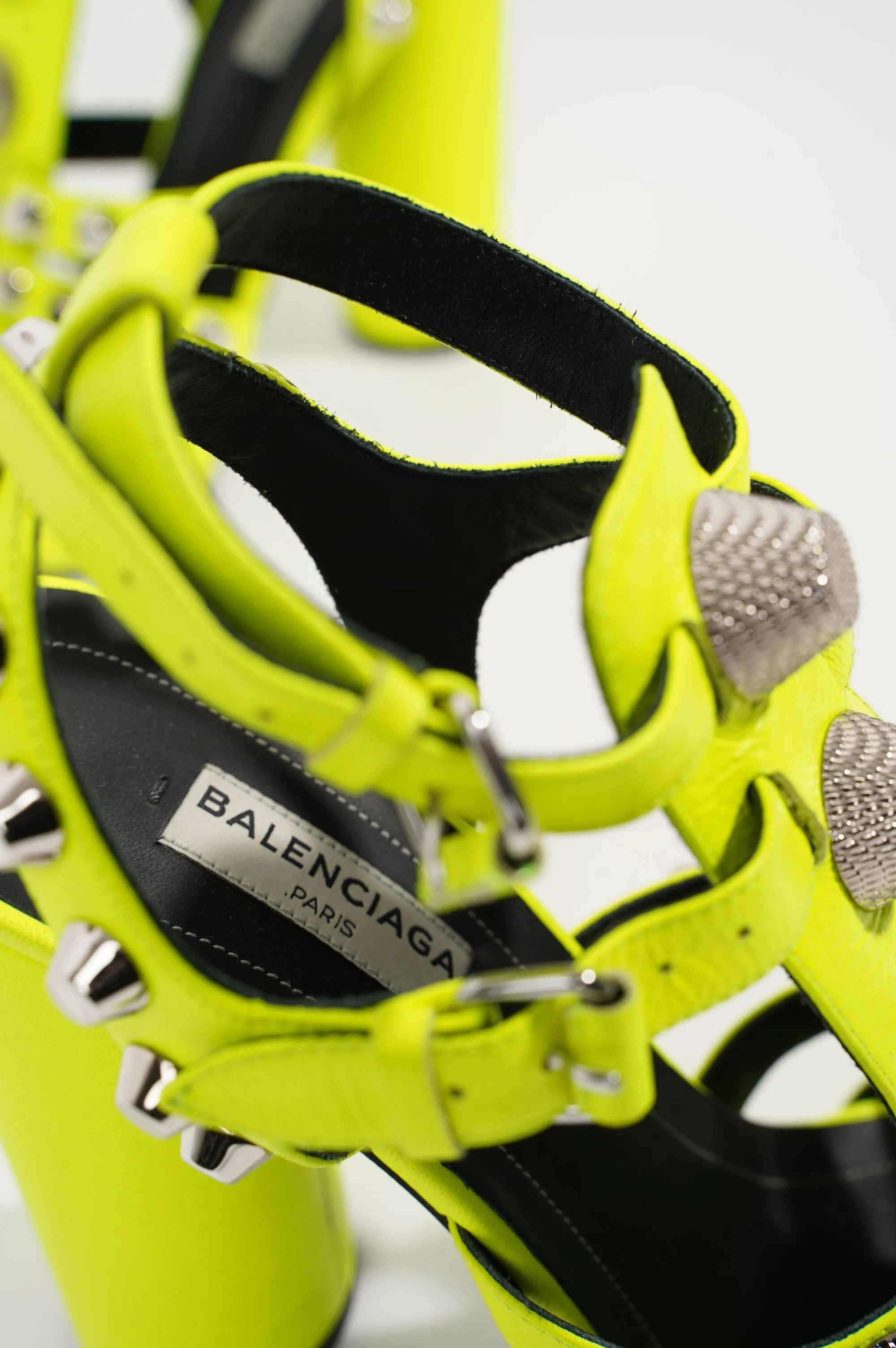 Balenciaga Womens Arena Heel Sandal EU 37 /  UK 4
