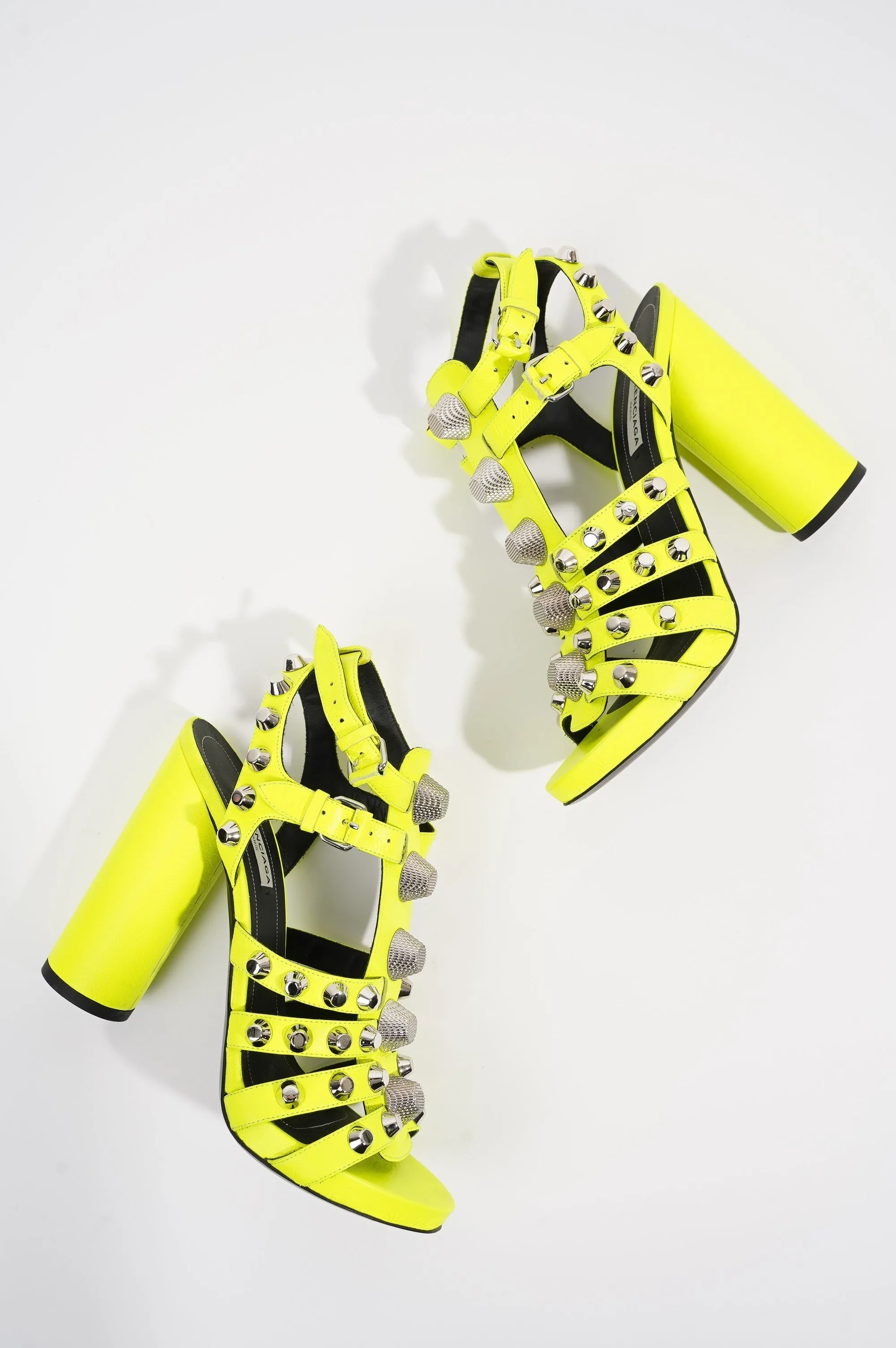 Balenciaga Womens Arena Heel Sandal EU 37 /  UK 4