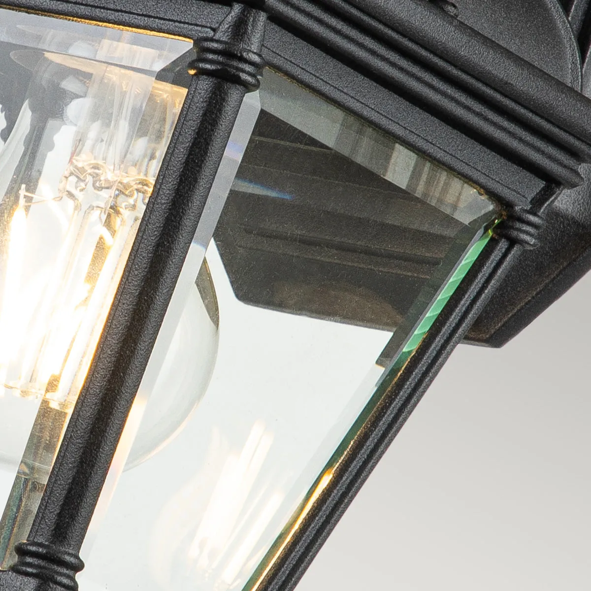 Bayview Small/Medium/Large Wall Lantern - Black Finish