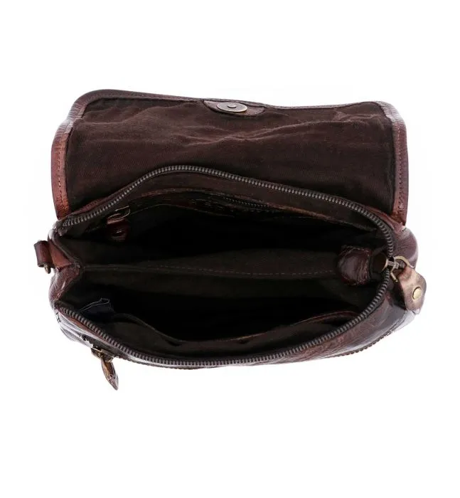 Bed Stu "Ziggy" Teak Rustic Handbag