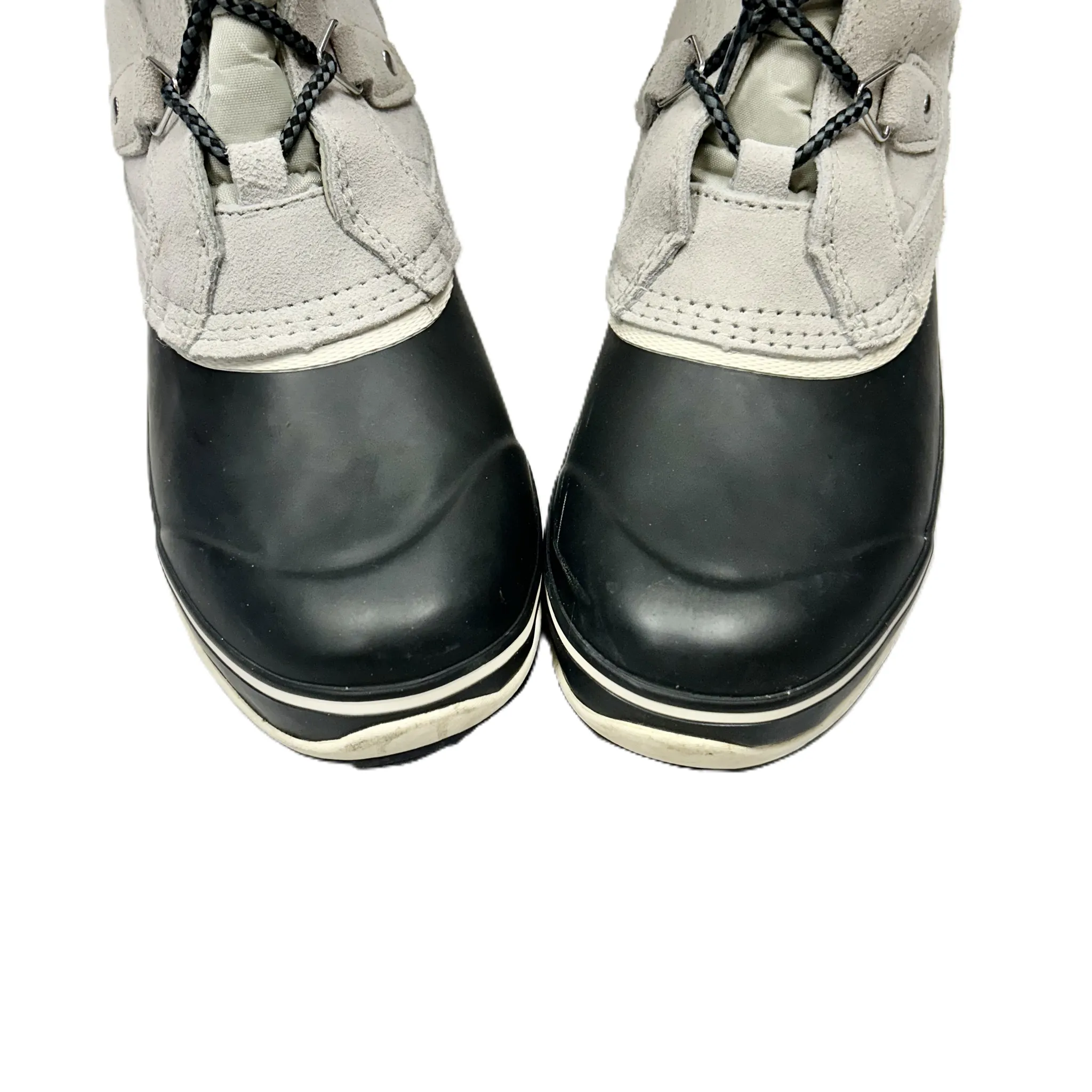 Boots Snow By Khombu In Black & Grey, Size: 7