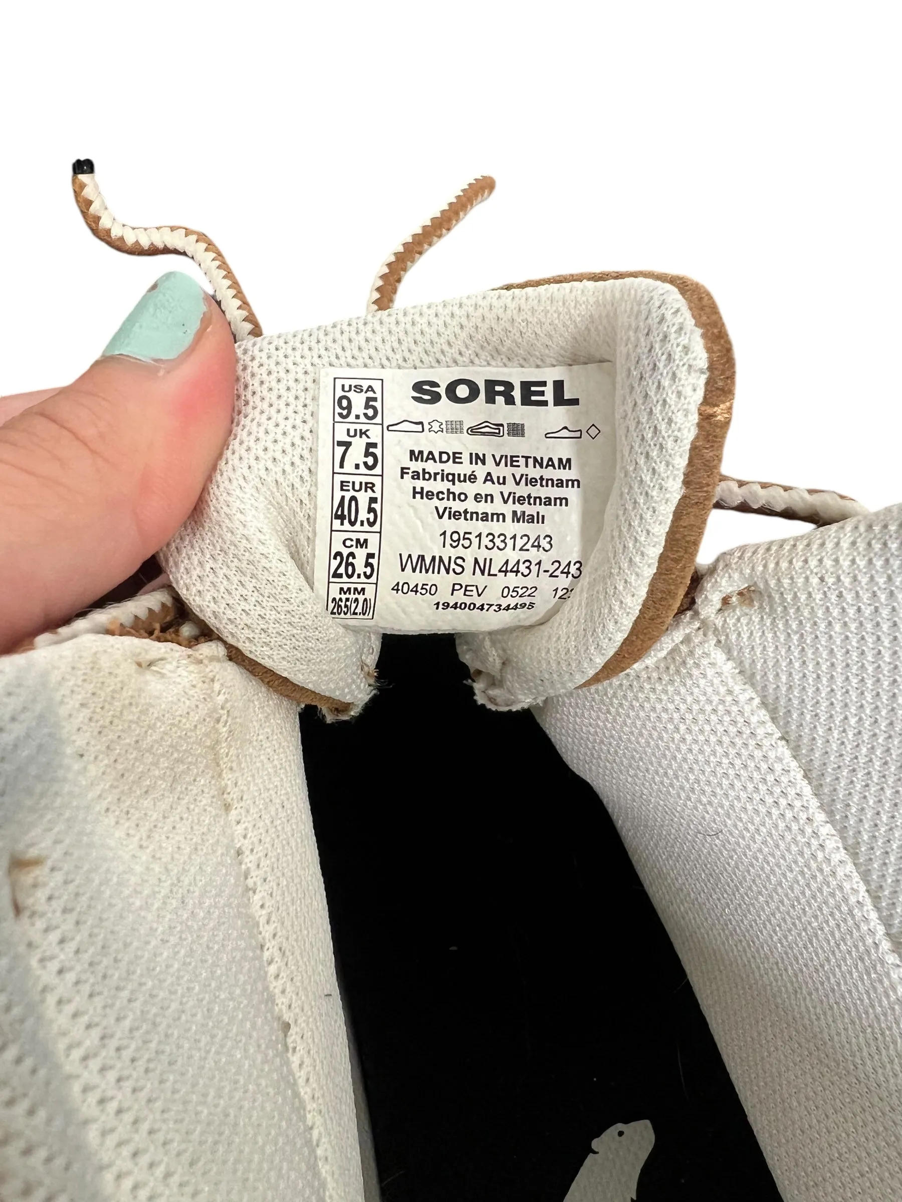 Boots Snow By Sorel In Brown, Size: 9.5