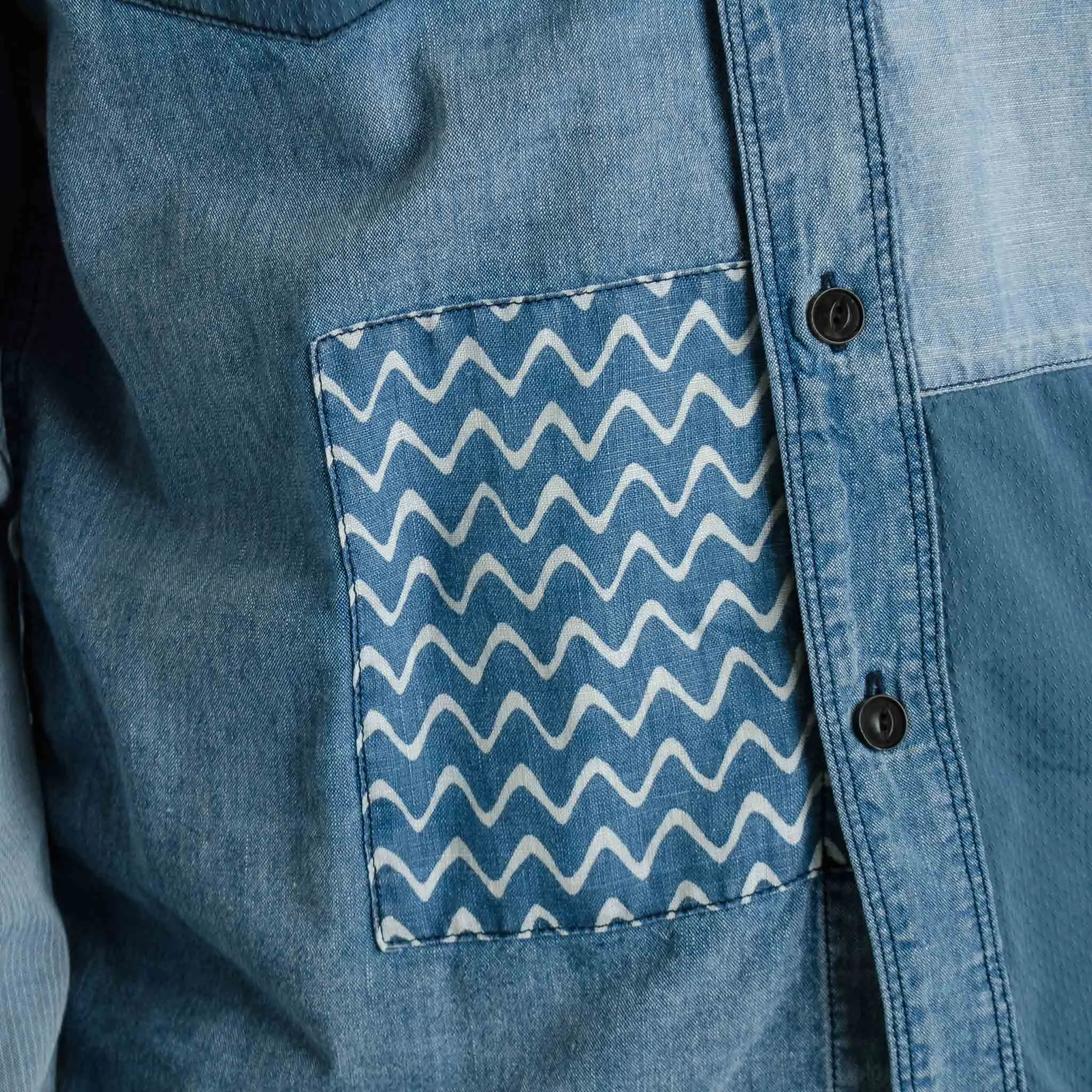 Boro Indigo Shirt 3YR Wash