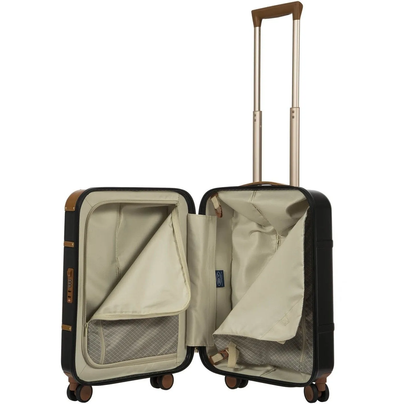 Bric's Bellagio 55cm Carry On Spinner | Black\Brown