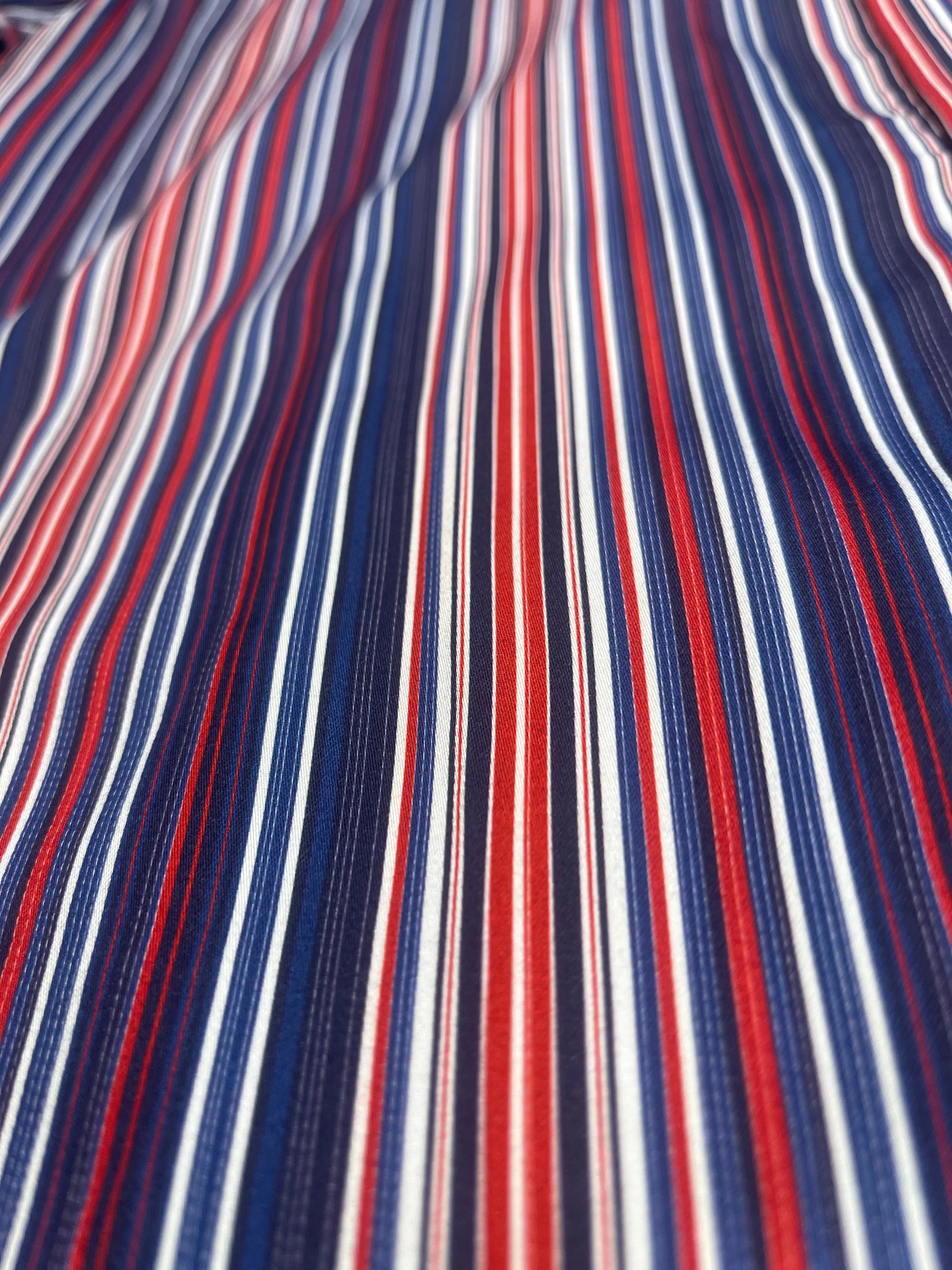 Broken Twill Barcode L/S Casual Shirt