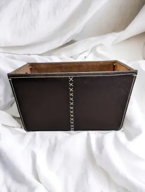 Brown  Vintage Magazine Holder