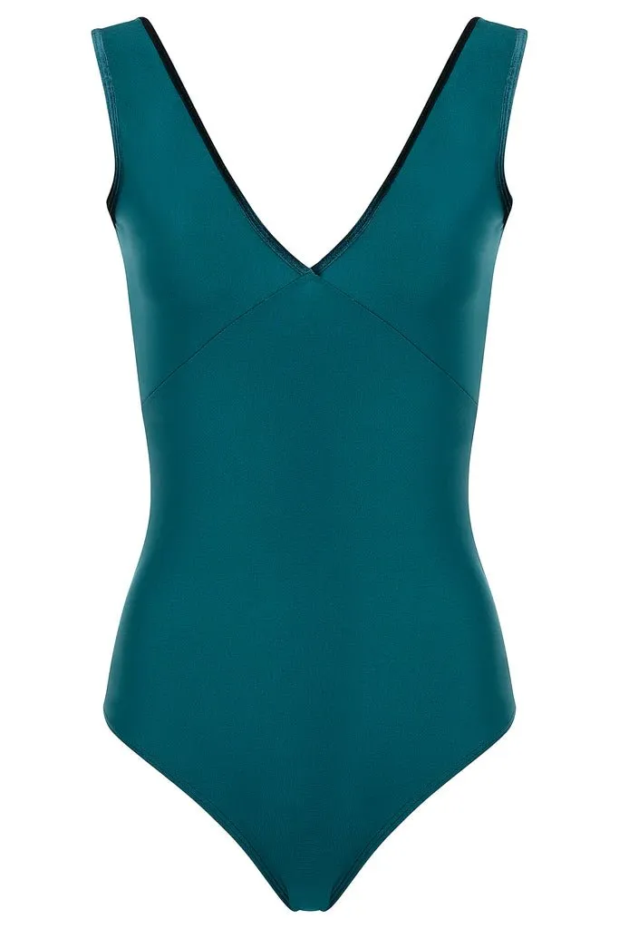 BULLET POINTE BP13411 VELVET TRIM LEOTARD