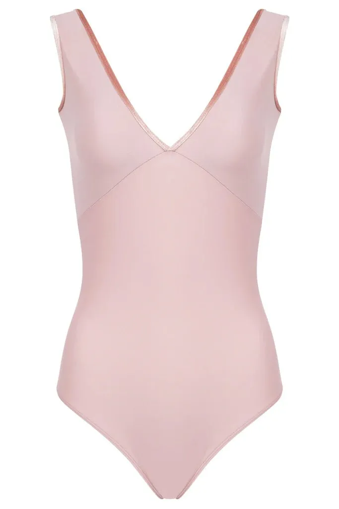 BULLET POINTE BP13411 VELVET TRIM LEOTARD