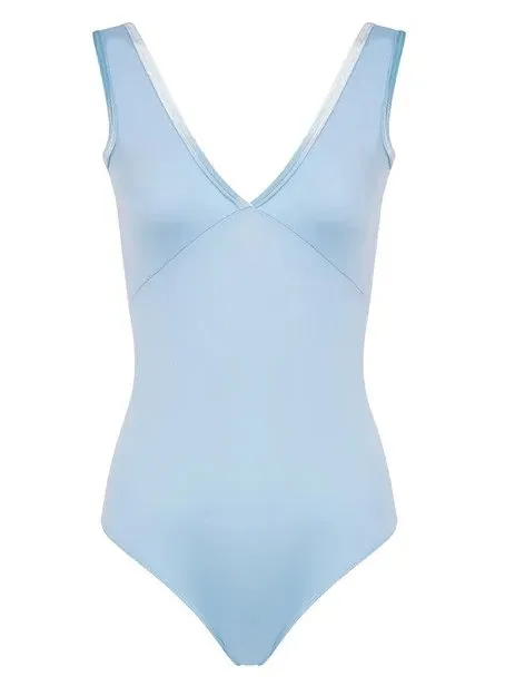 BULLET POINTE BP13411 VELVET TRIM LEOTARD
