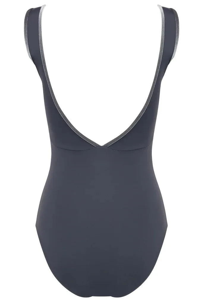 BULLET POINTE BP13411 VELVET TRIM LEOTARD
