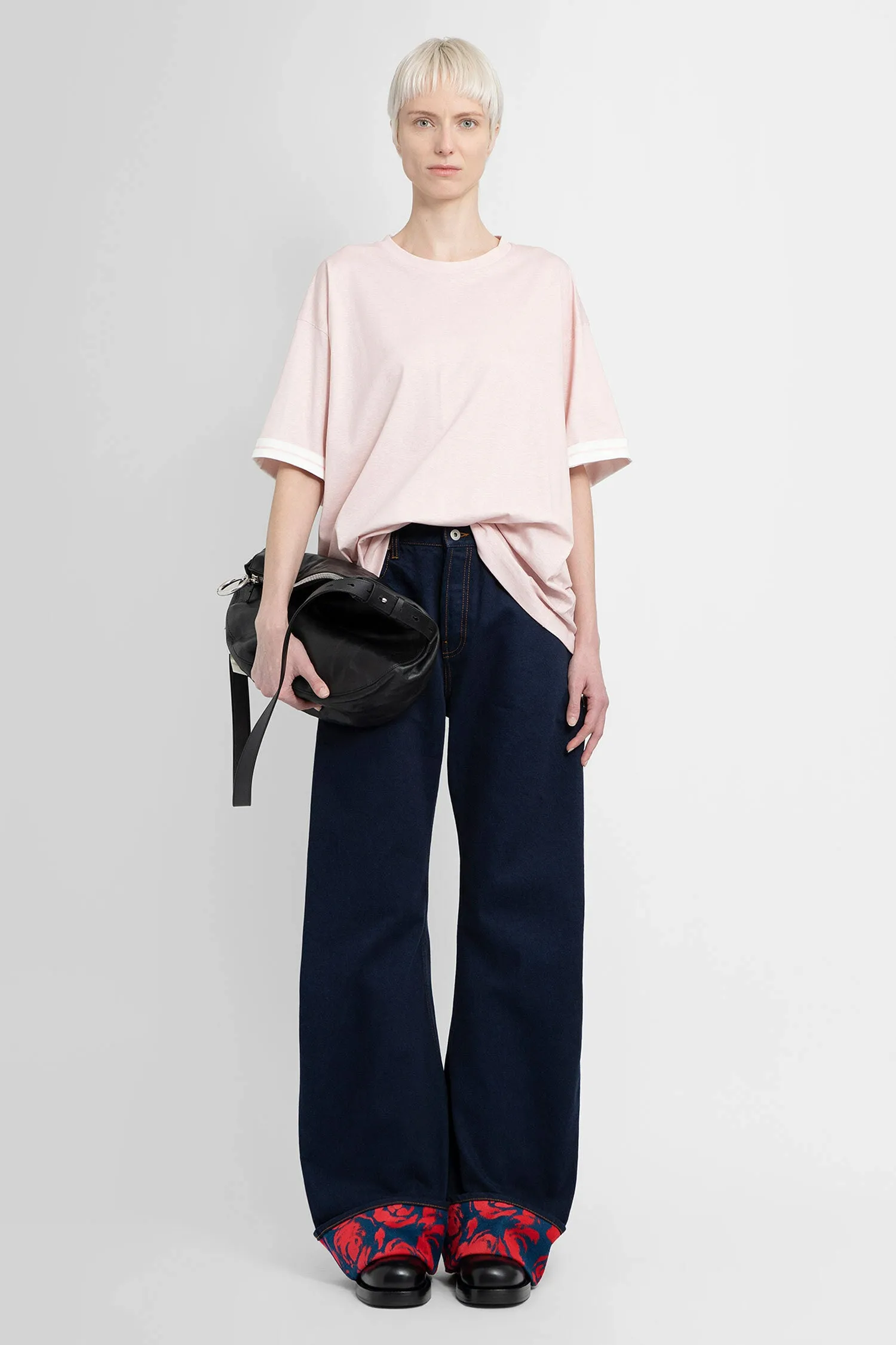 BURBERRY WOMAN BLUE JEANS