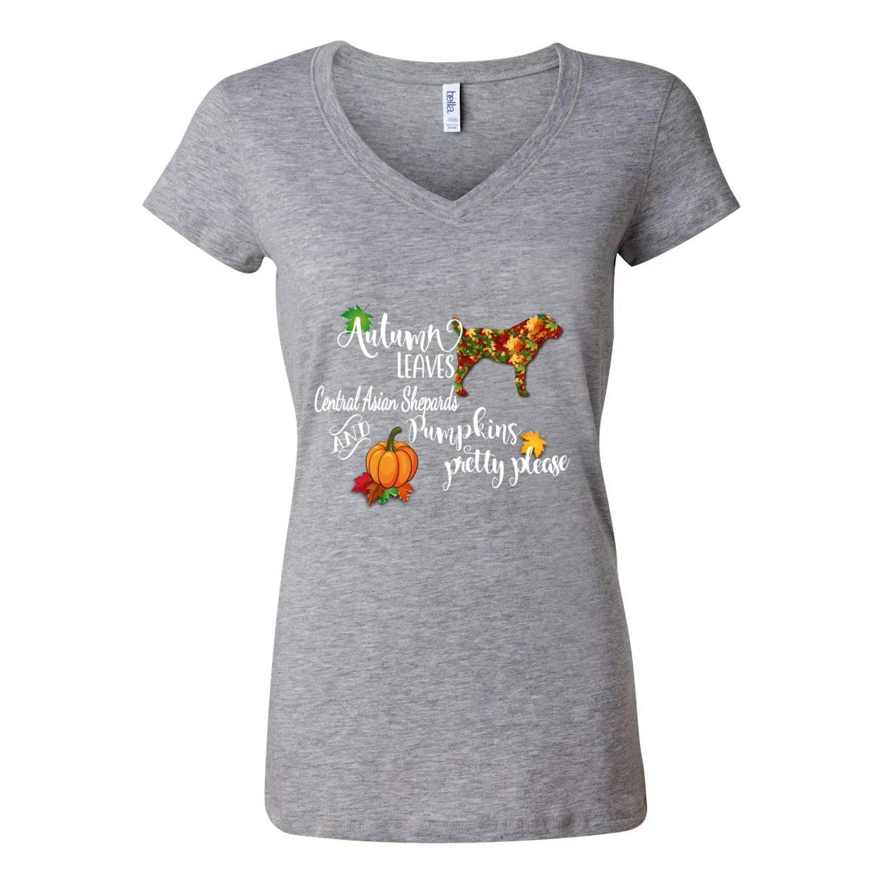 CAS Autumn  Short Sleeve Jersey V-Neck Tee