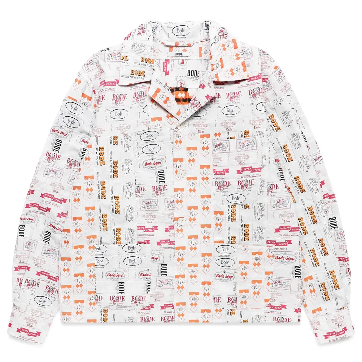 CLINTON STREET LABEL OVERSHIRT
