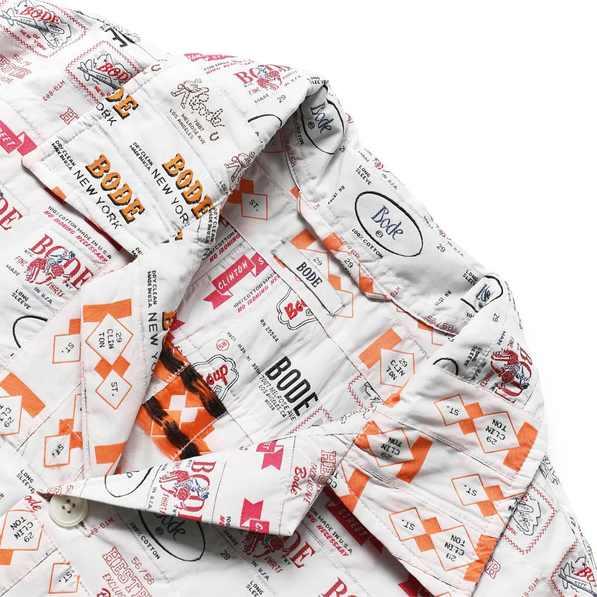 CLINTON STREET LABEL OVERSHIRT