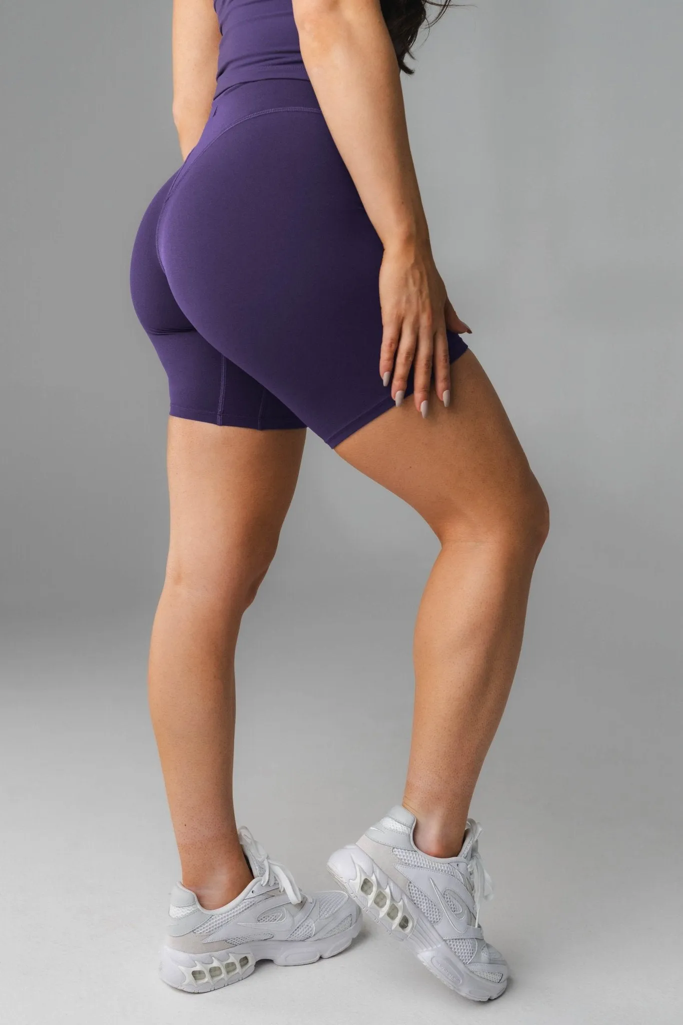Cloud II™ Biker Short - Plum