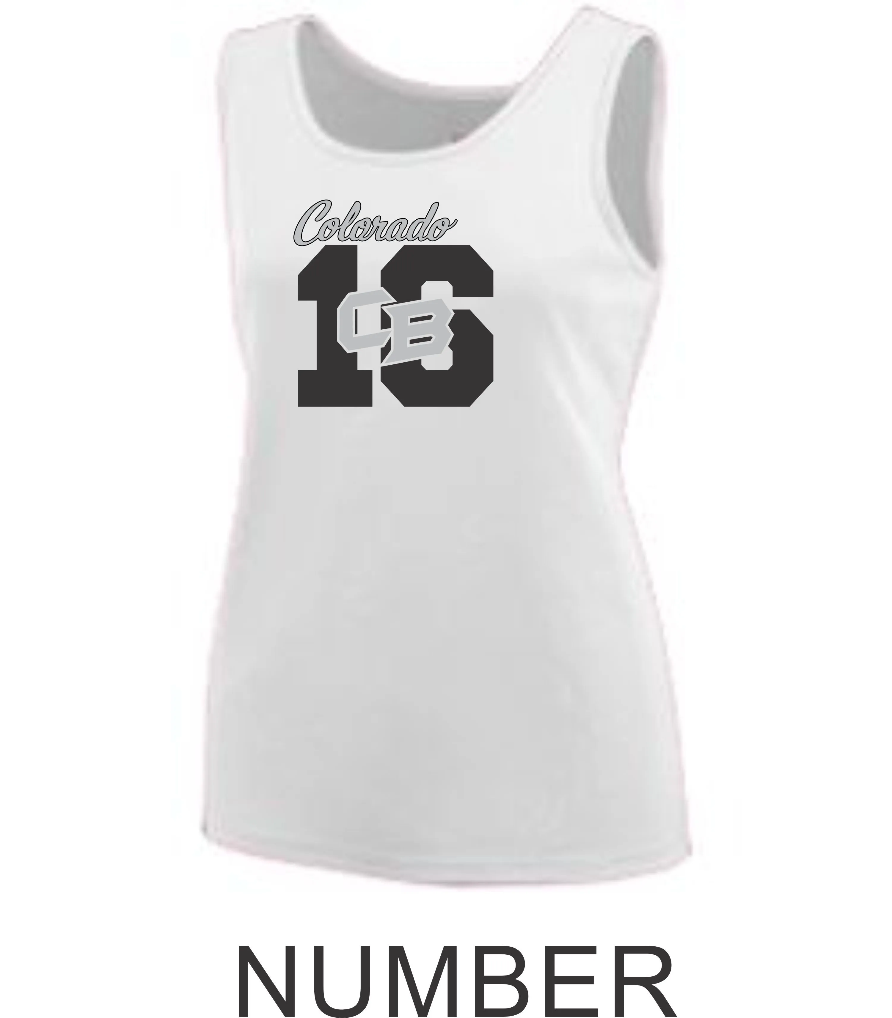 CO Baseball Ladies and Girls Training Tank- 7 designs