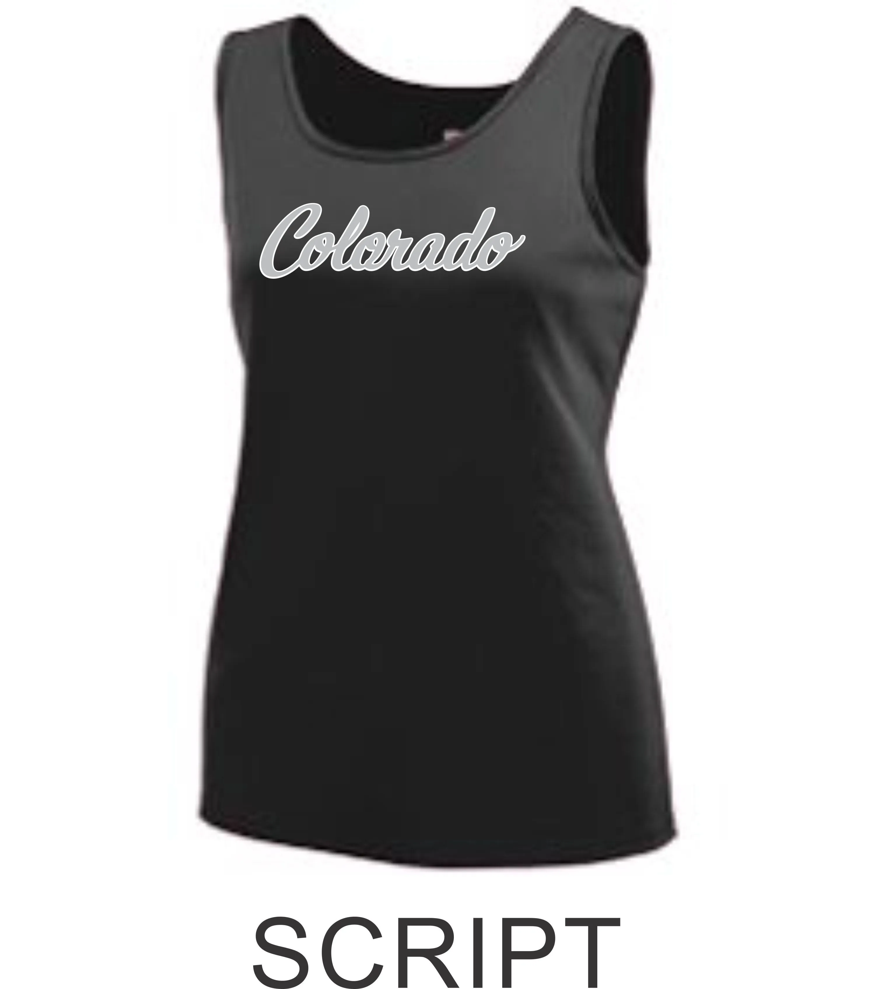 CO Baseball Ladies and Girls Training Tank- 7 designs