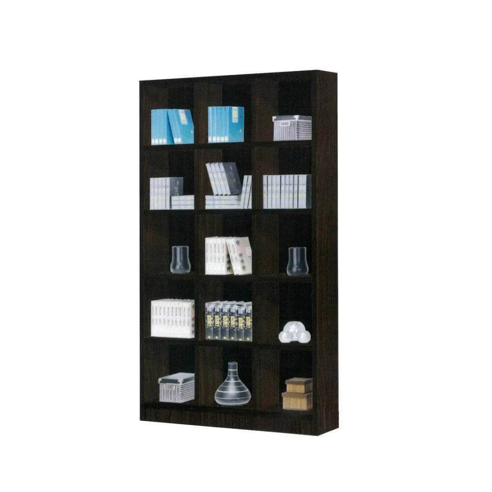 Cooper Walnut Open Bookshelf
