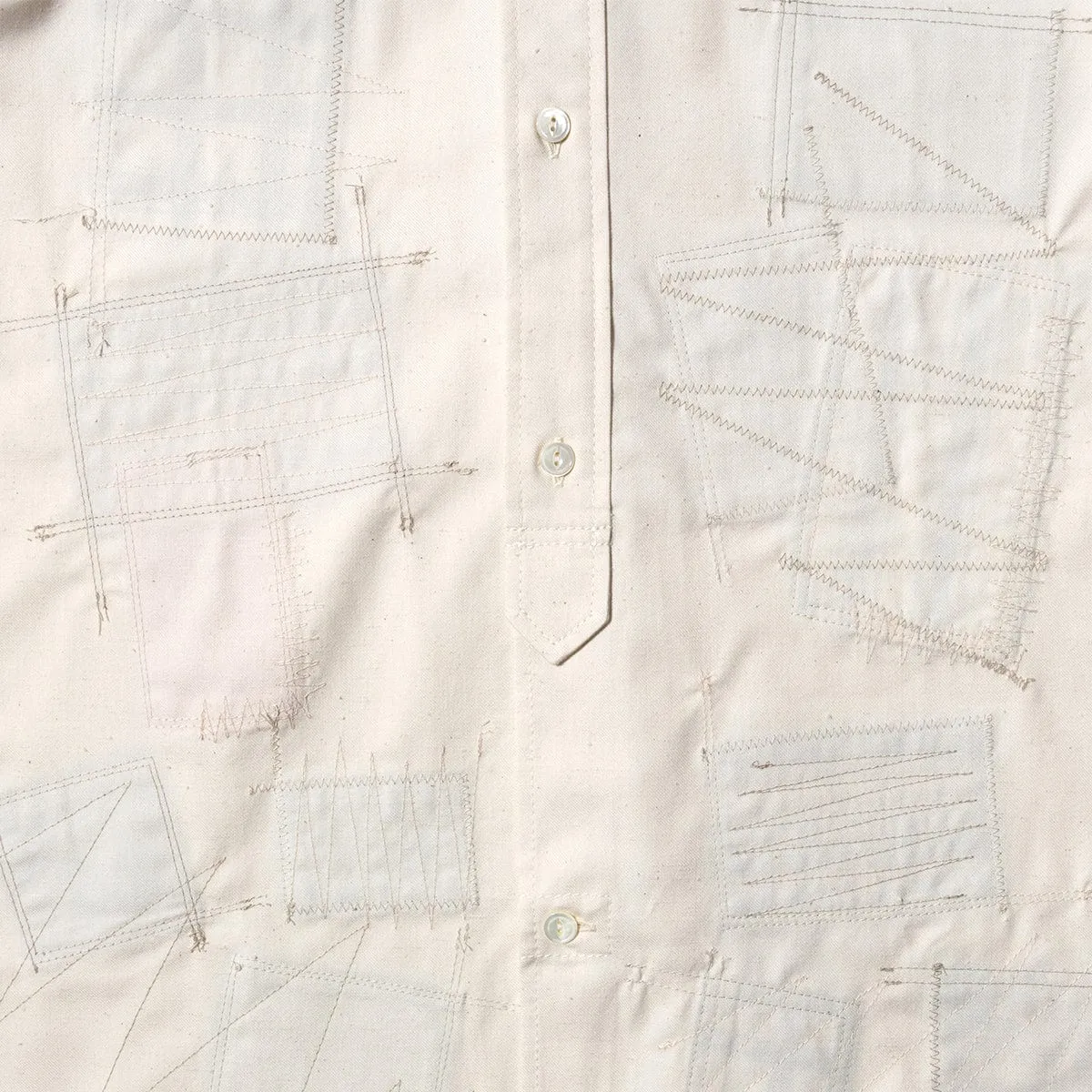 COTTON TWILL SHORT SLEEVE SHIRT