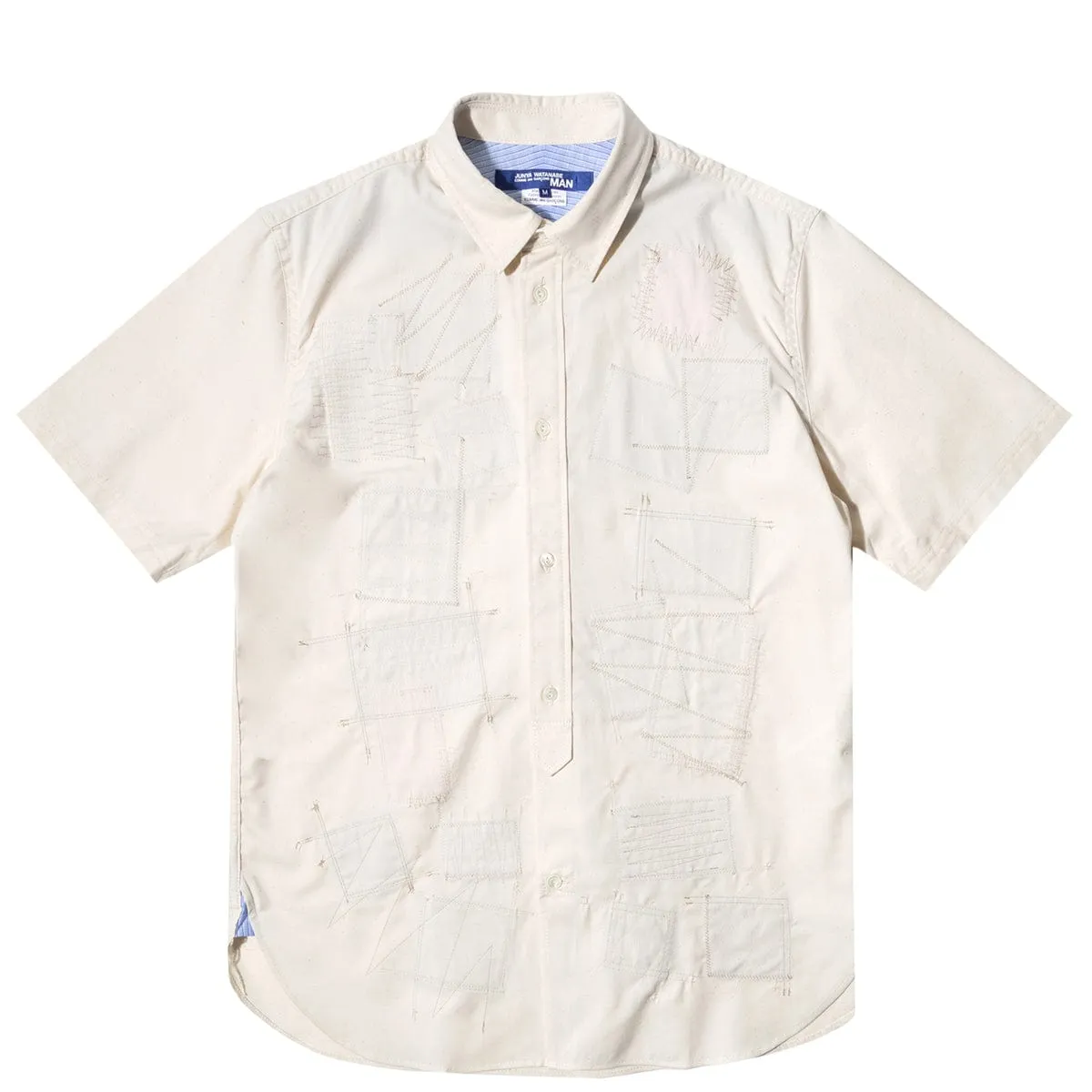 COTTON TWILL SHORT SLEEVE SHIRT