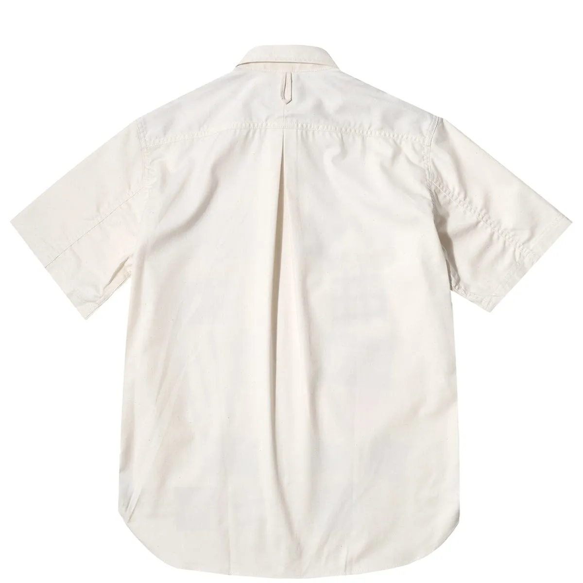 COTTON TWILL SHORT SLEEVE SHIRT
