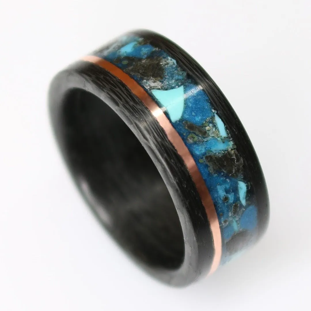 Custom Carbon Fiber Glowstone Ring
