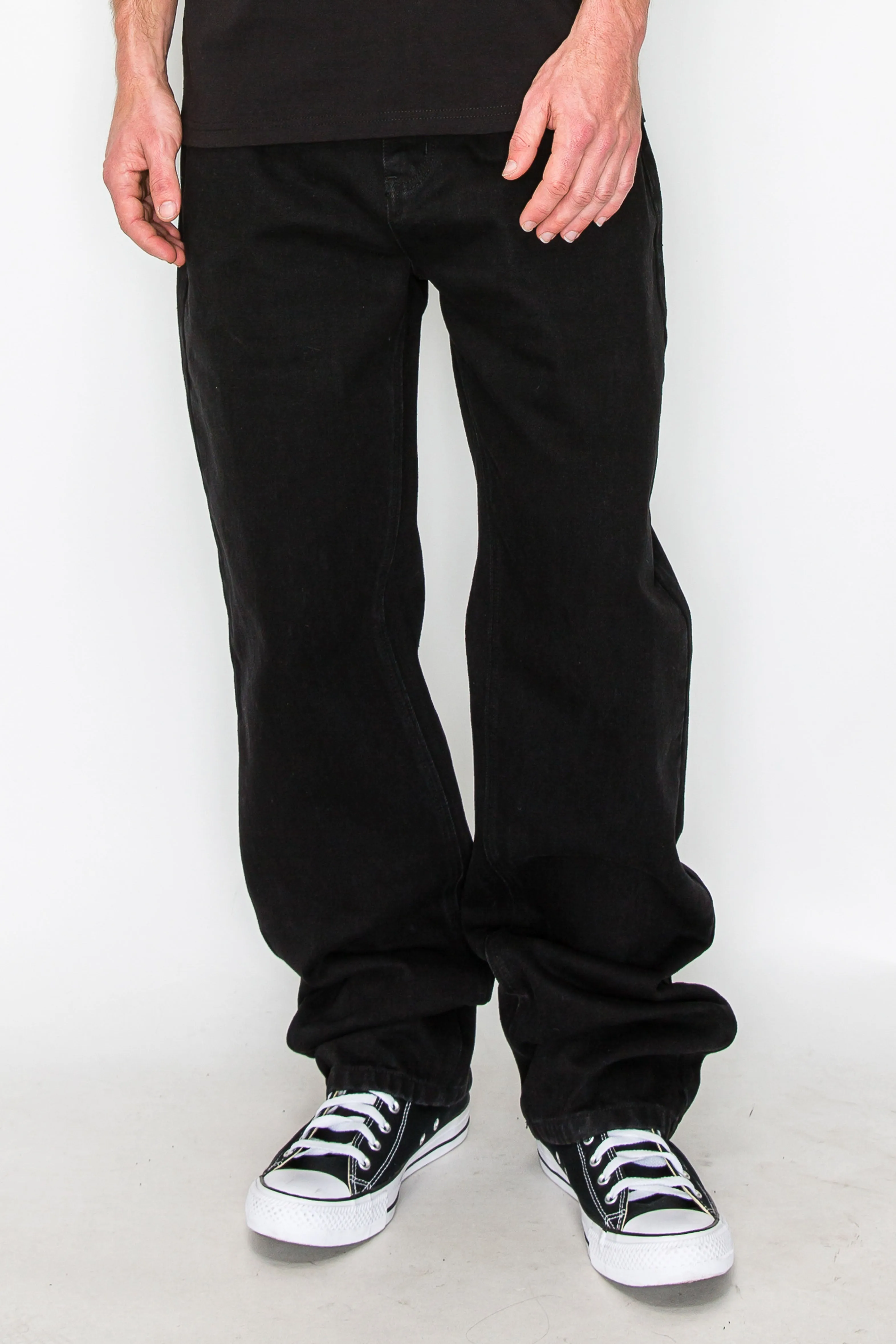 DL999 Essential Baggy Denim Jeans (Open)