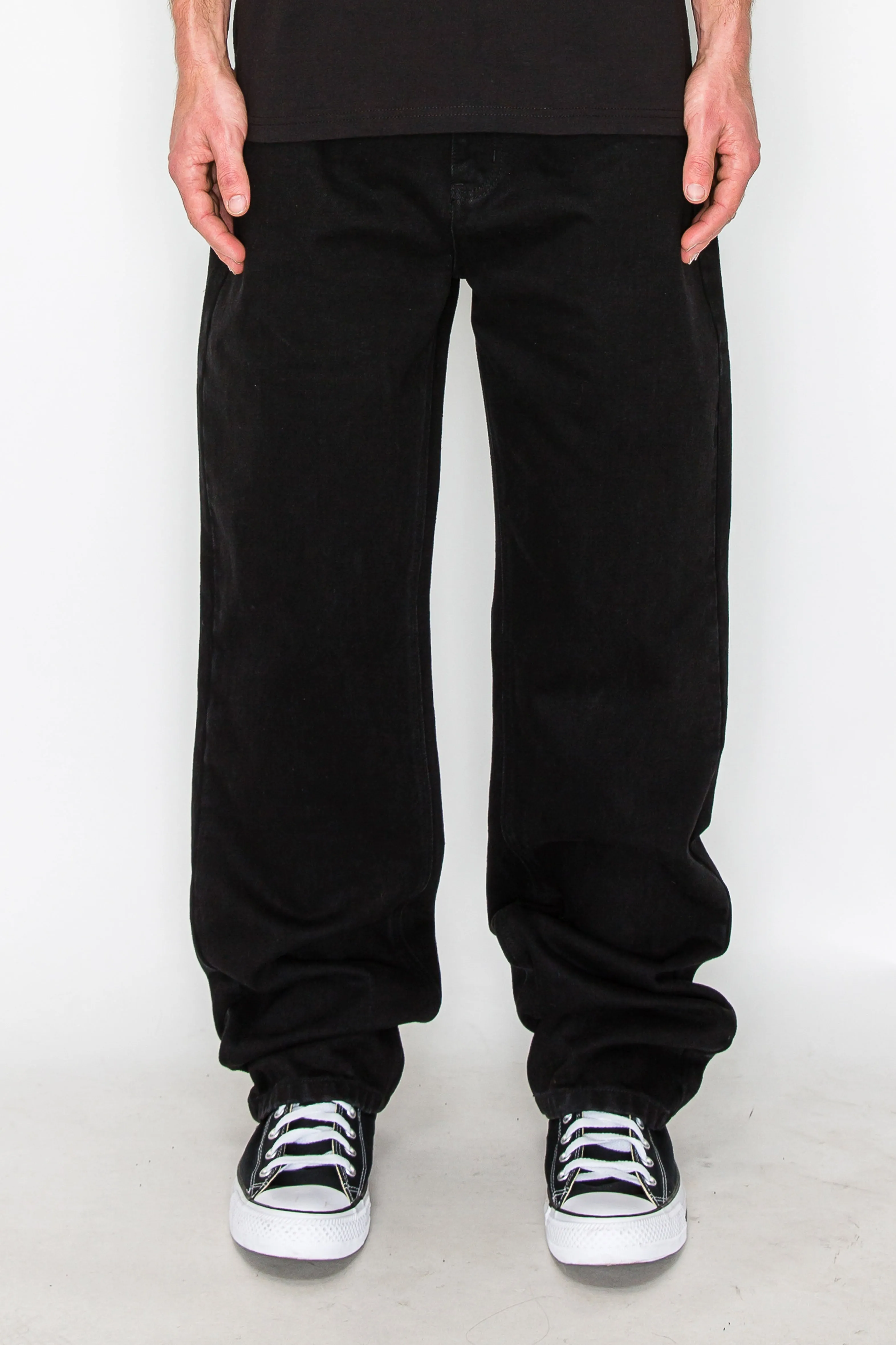 DL999 Essential Baggy Denim Jeans (Open)