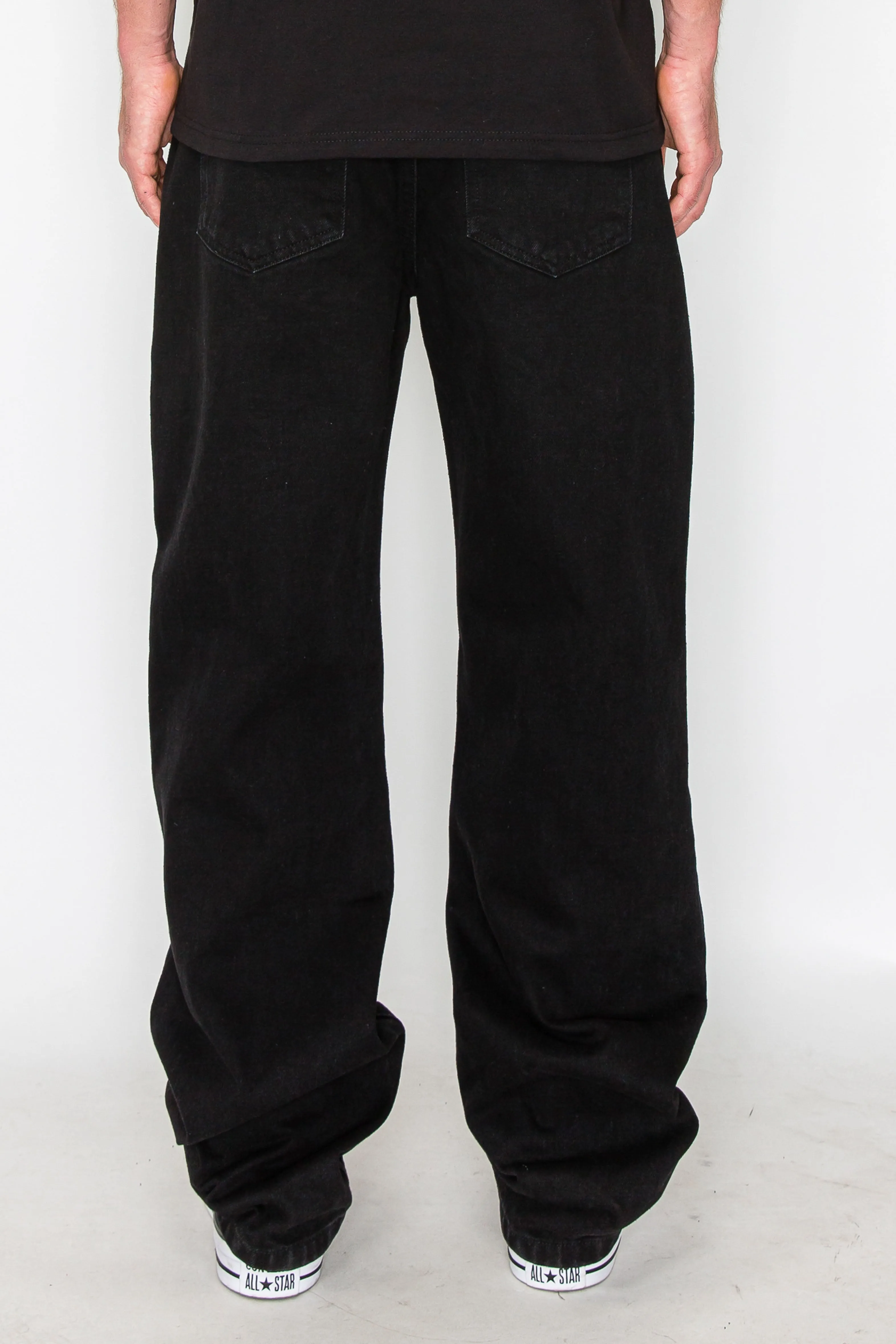 DL999 Essential Baggy Denim Jeans (Open)