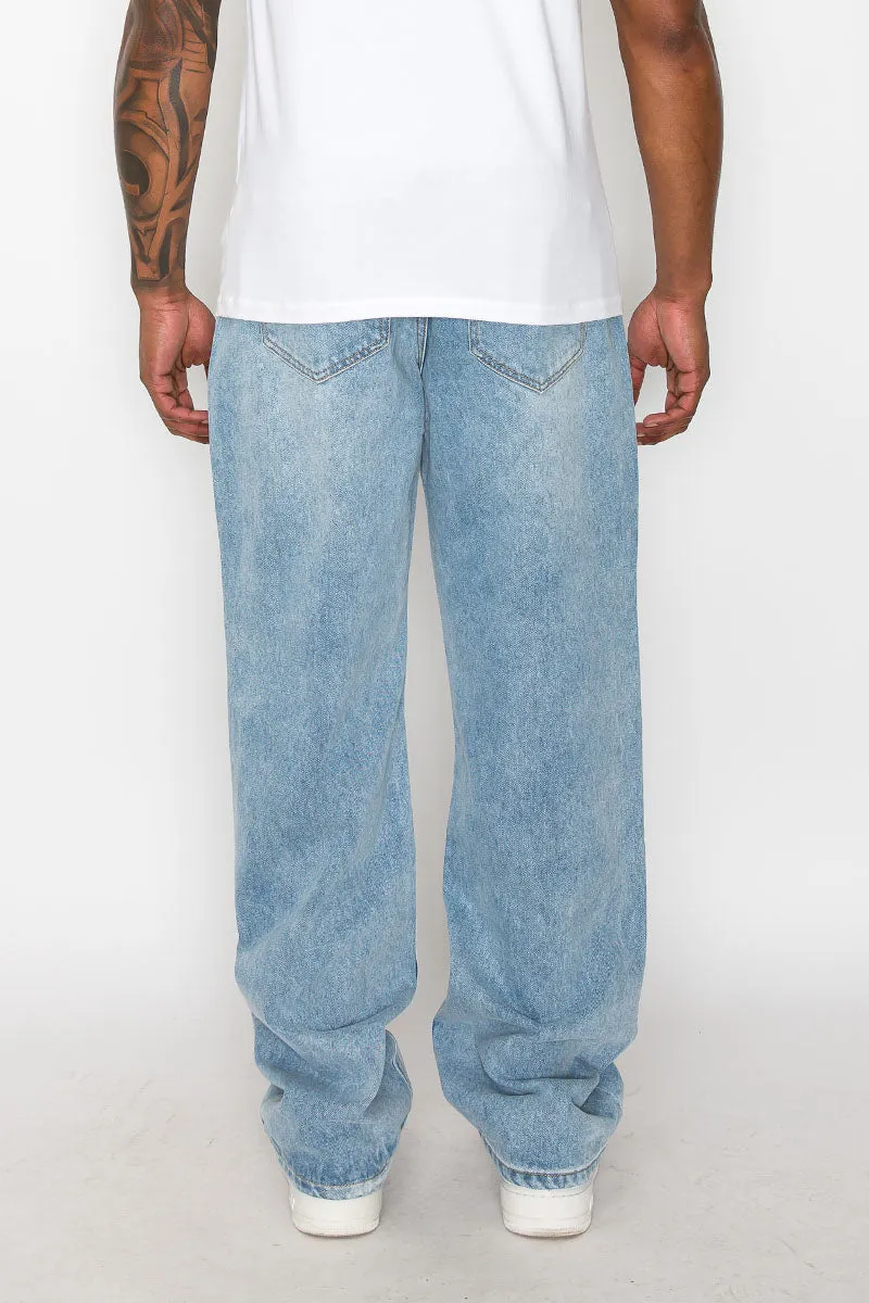 DL999 Essential Baggy Denim Jeans (Open)