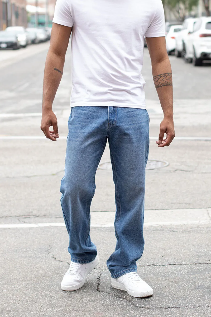 DL999 Essential Baggy Denim Jeans (Open)