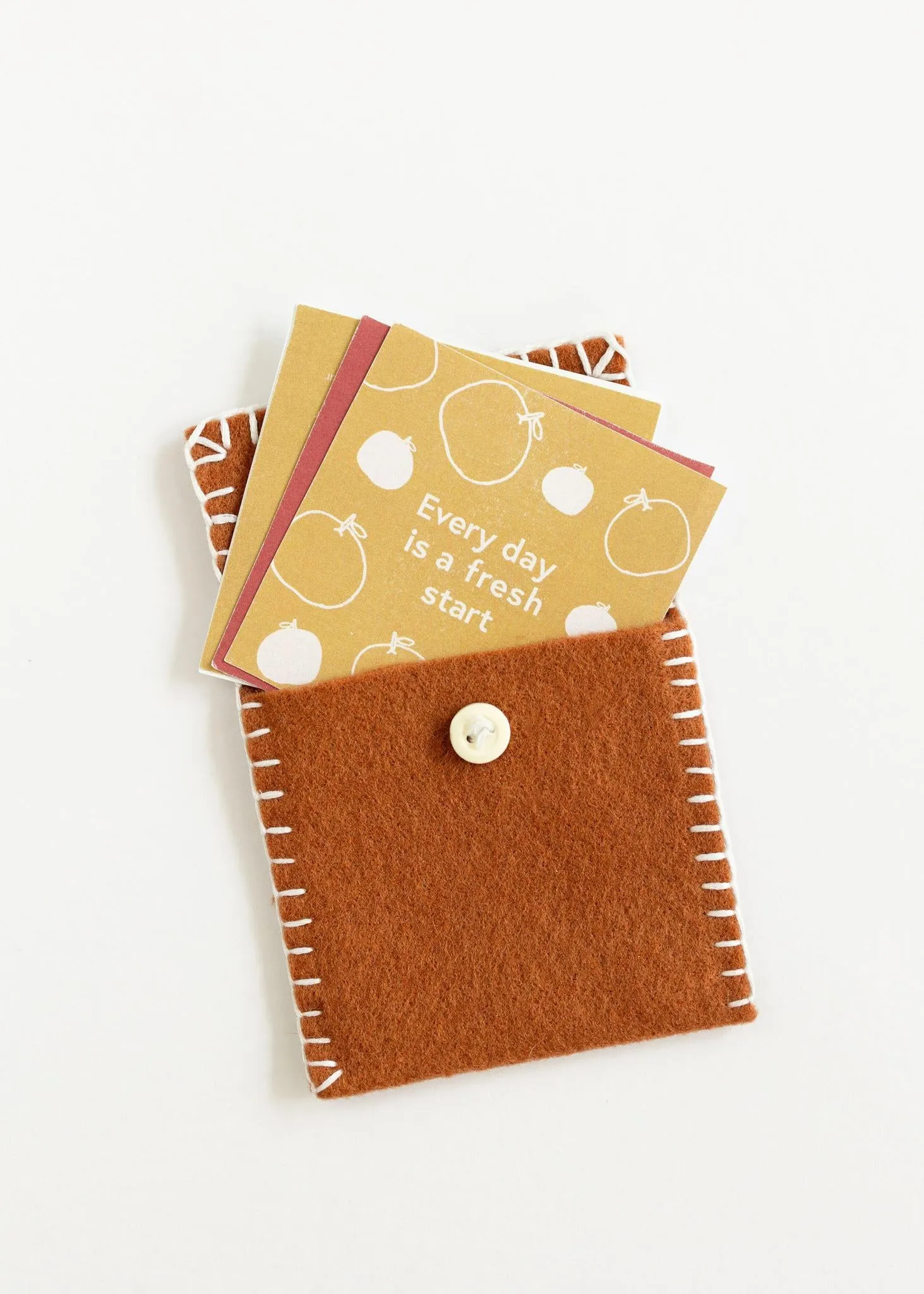 Felt Envelope   Mini Inspirational Cards