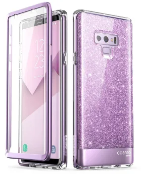 Galaxy Note9 Cosmo Case(open box) - Glitter Purple